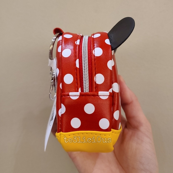 DISNEY PARKS MINNIE MOUSE COIN BACKPACK POUCH - Picture 4 of 7